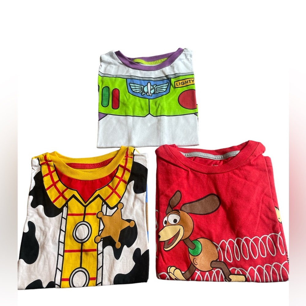 3 Disney Toy Story shirts